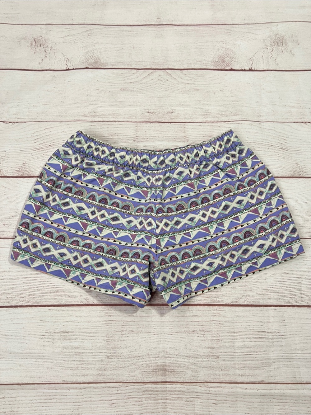 Patagonia Barely Baggies- XS - shorts purple print outdoor hike water quick dry
